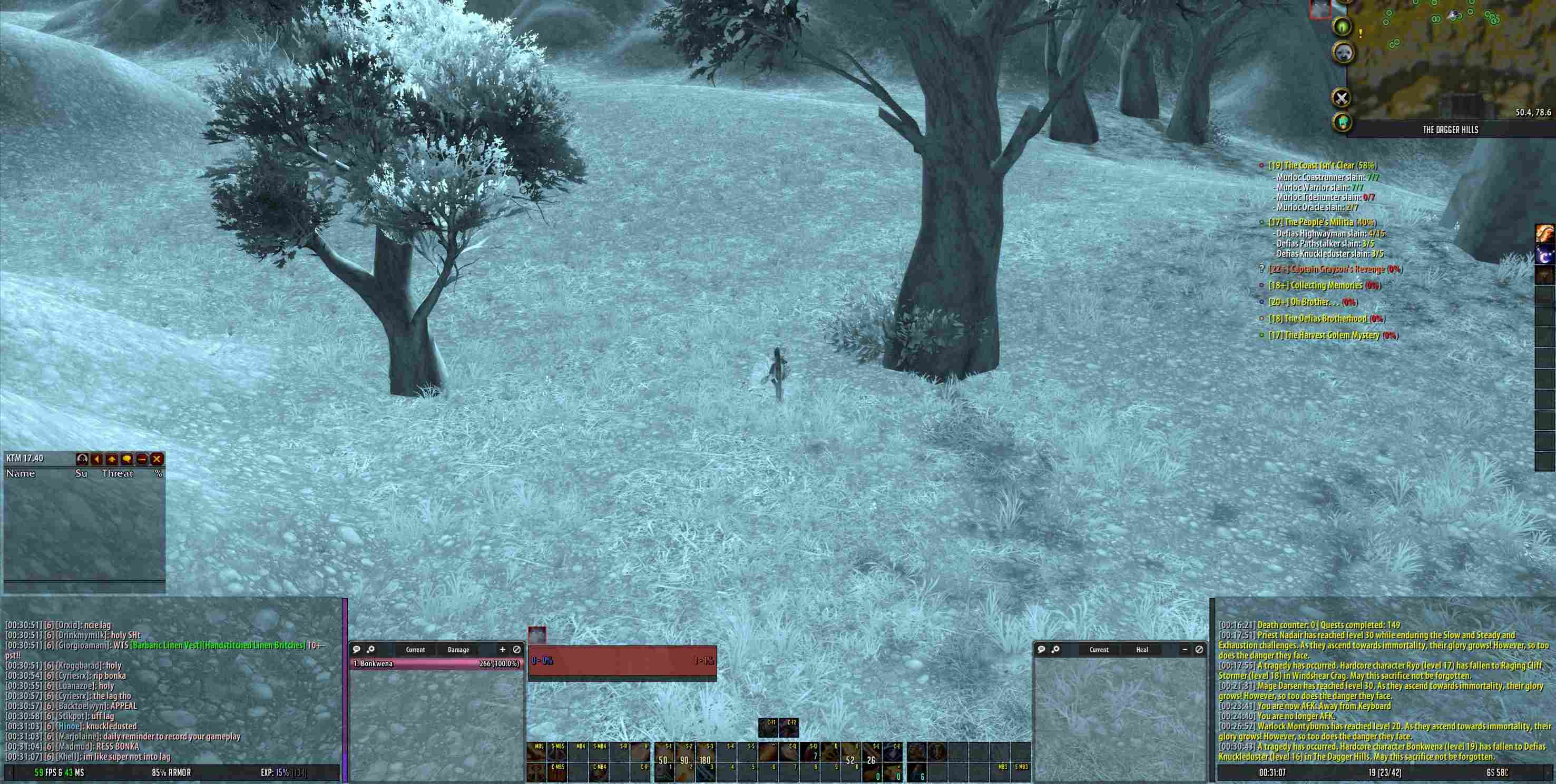 Bonkwena as a ghost
