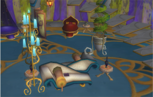 High Elf Styled Room